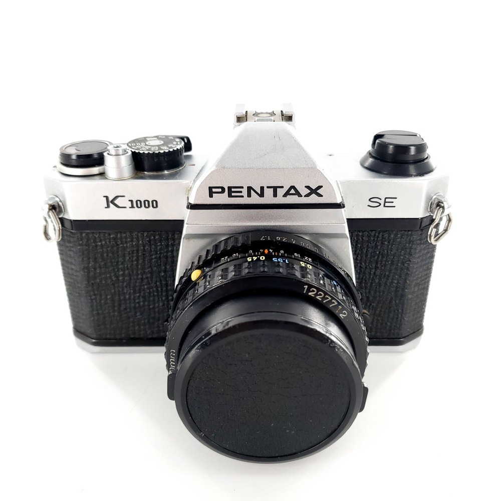 Pentax K1000 SE SLR Film Camera w/ SMC 50mm f/1.7 Lens ***FUNGUS*** Tested Works
